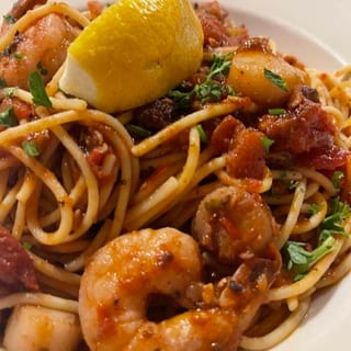 Spicy Seafood Puttanesca