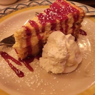Raspberry Donut Cheesecake