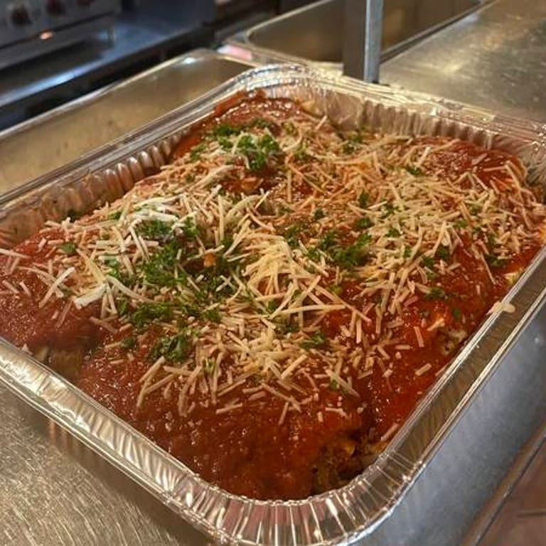 Delicious Lasagna Made Fresh