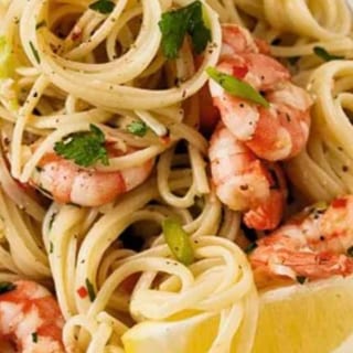 Linguine with Prawns