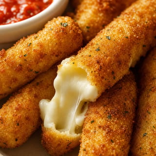Fried Mozzarella Sticks